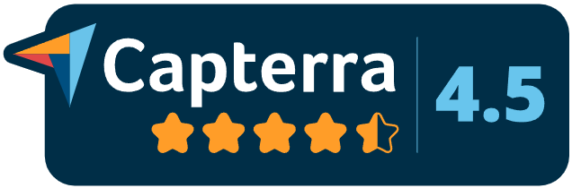 Capterra Logo Capterra Review Badge